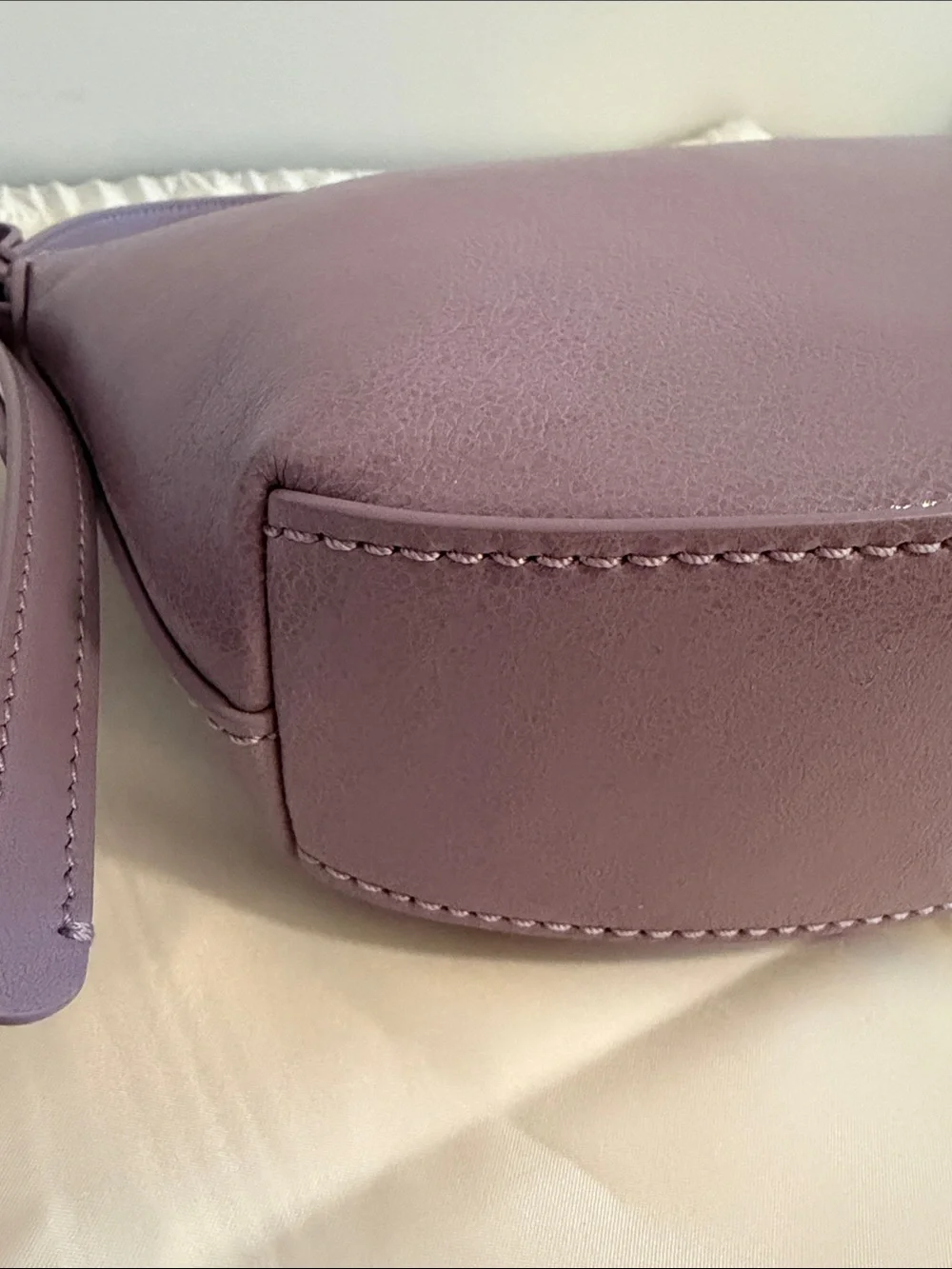 kate spade Lilac Patent Leather Shoulder Bag with Knotted Strap NWT